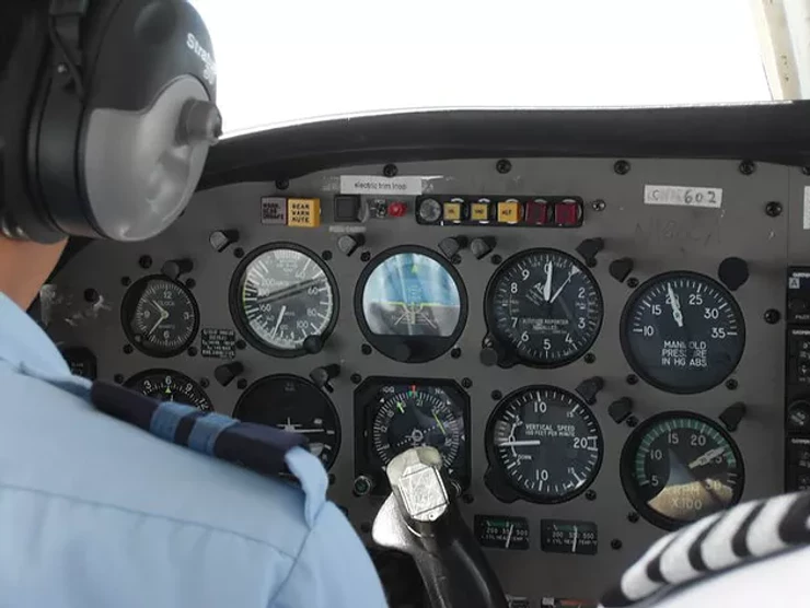 aircraft alalog meters