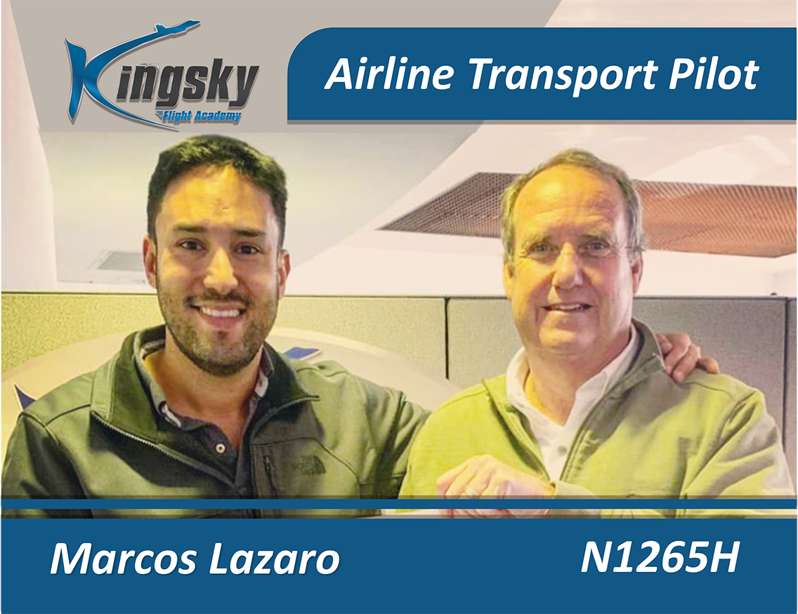 Airline Transport Pilot testimonial