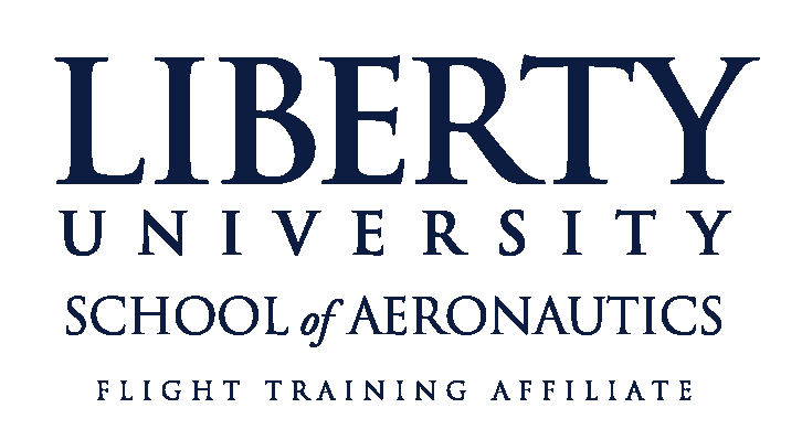 liberty university school of aeronautics flight training affiliate logo