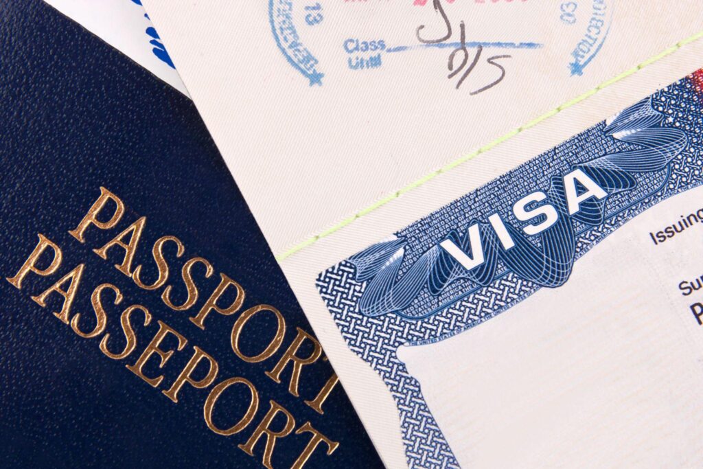 A valid student visa and passport are essential for international students enrolling in U.S. flight training programs.