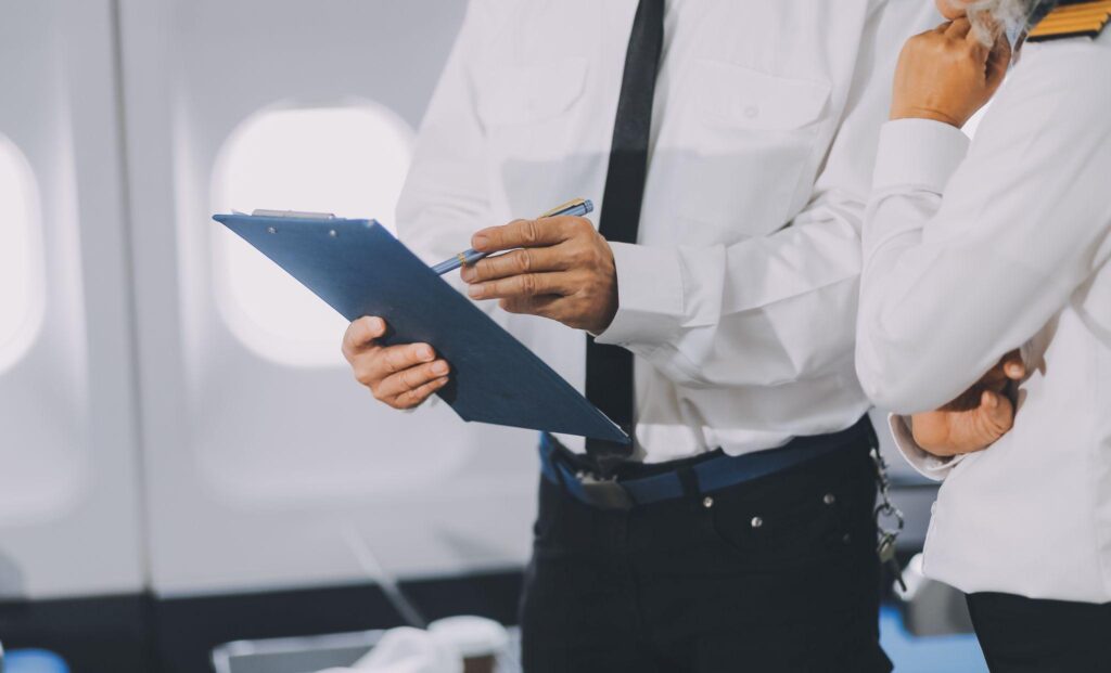 International student training to be pilot in the U.S.